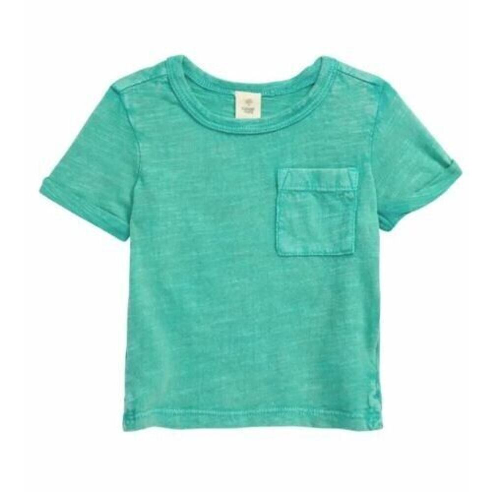 Tucker + Tate Toddler Relaxed Pocket T-Shirt Green‎ Holly 6 Months